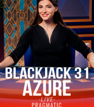 Live - Blackjack 31 - Azure